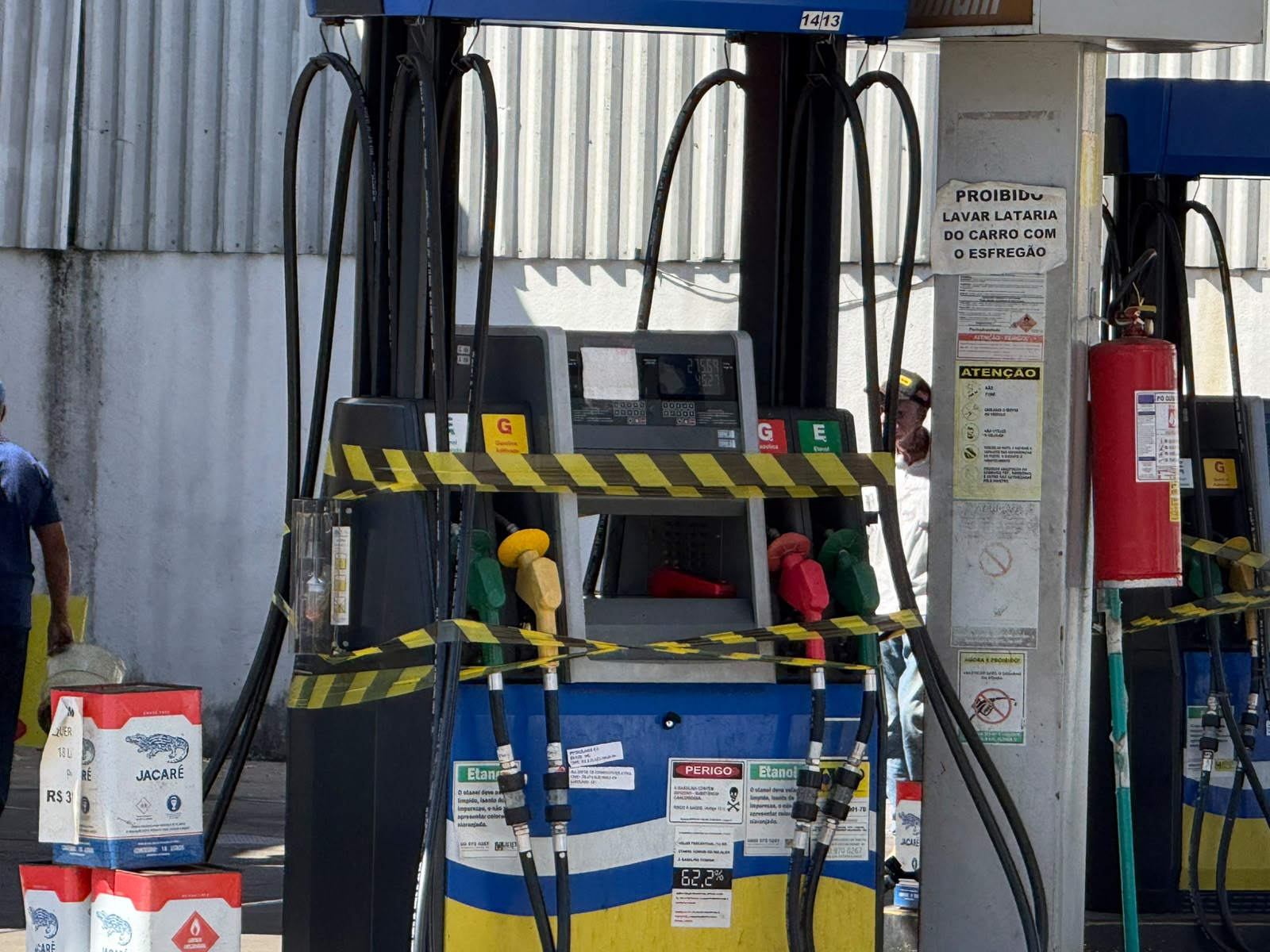 Posto tem funcionamento suspenso após descumprir acordo ambiental em Valadares
